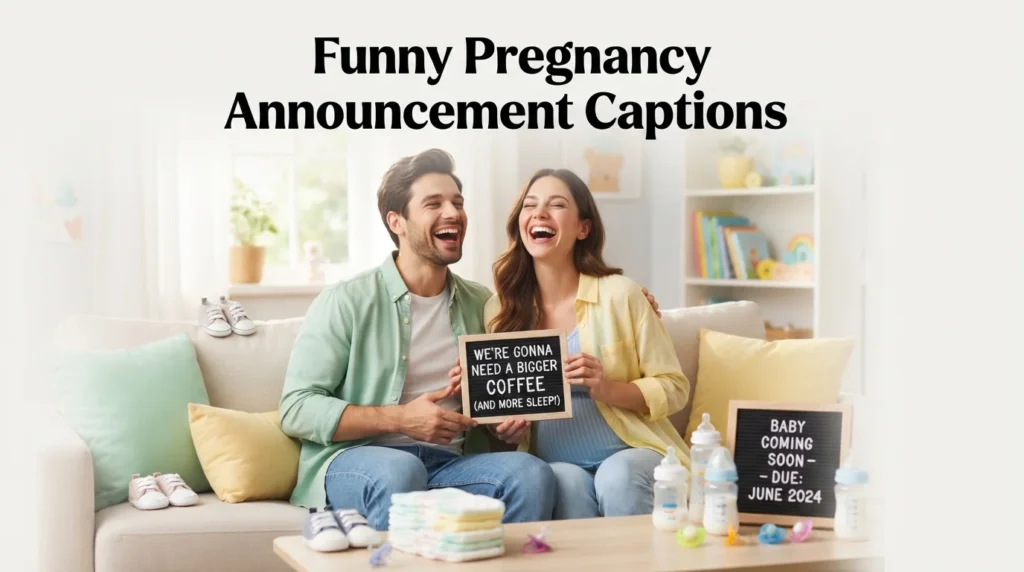 Funny Pregnancy Announcement Captions