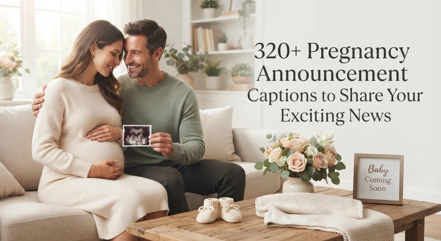 320+ Pregnancy Announcement Captions to Share Your Exciting News