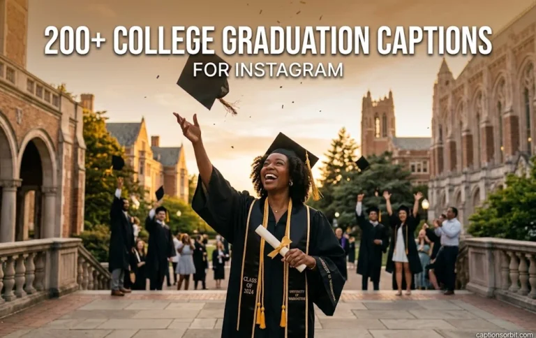 180+ Best College Graduation Captions for Instagram: Funny, Cute, Short & Inspirational