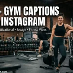 301+ Gym Captions for Instagram: Funny, Motivational, Savage & Fitness Vibes