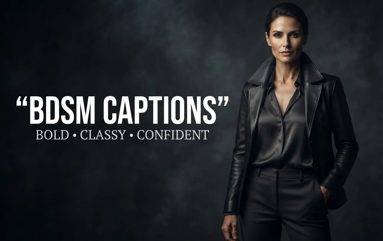 420+BDSM Captions for Instagram: What They Are, Why They Trend & How to Write Your Own (Bold, Classy & Confident)