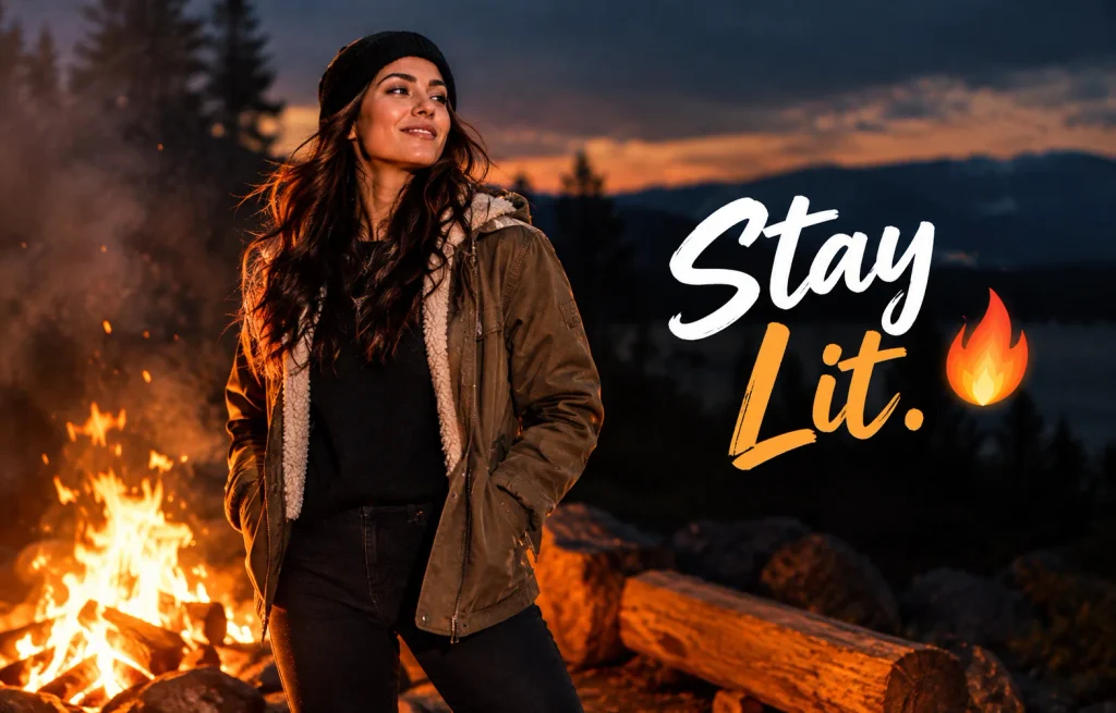 Short Fire Captions for Instagram