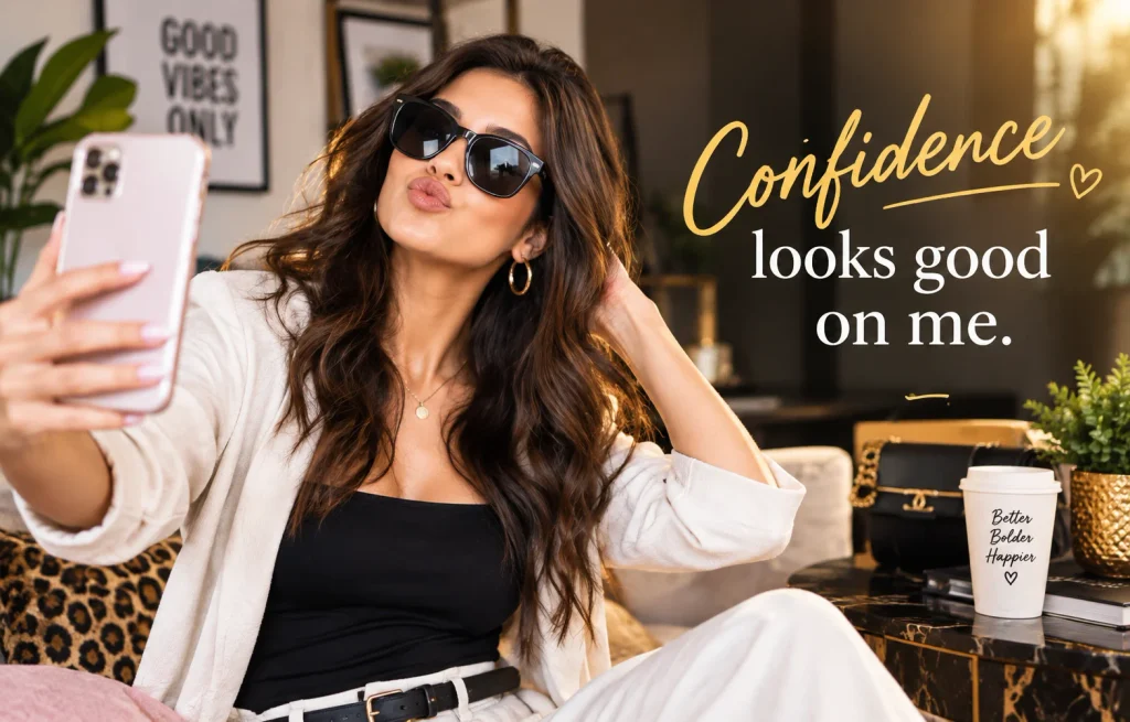 Flirty & Bold Captions for Instagram, TikTok & Facebook