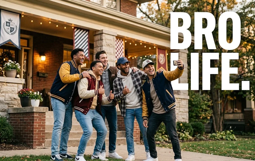 Short & One-Word Frat Boy Captions for Instagram