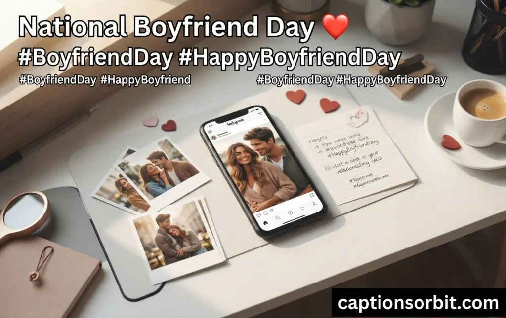 Hashtags to Pair with Your National Boyfriend Day Caption