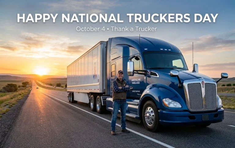 200+ National Truckers Day Captions: Funny, Proud, Inspirational & Road-Ready Quotes