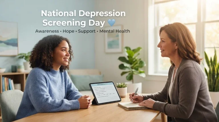 250+ Best National Depression Screening Day Captions: Awareness, Hope, Support & Mental Health