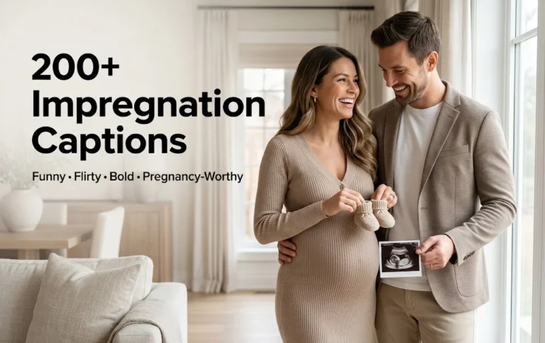 200+Best Impregnation Captions: Funny, Flirty, Bold & Pregnancy-Announcement-Worthy Lines