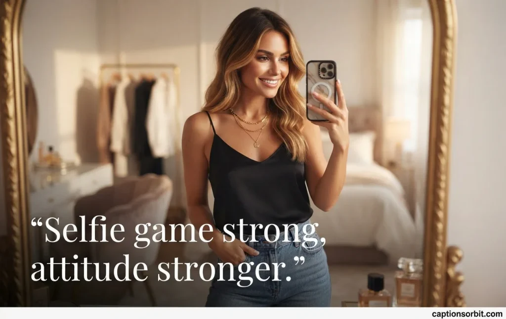 Flirty Captions for a Sexy Selfie