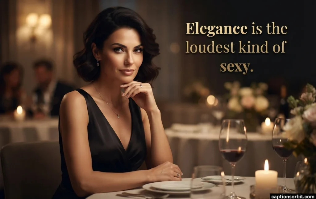 Classy Sexy Captions for Instagram: Seductive & Subtle